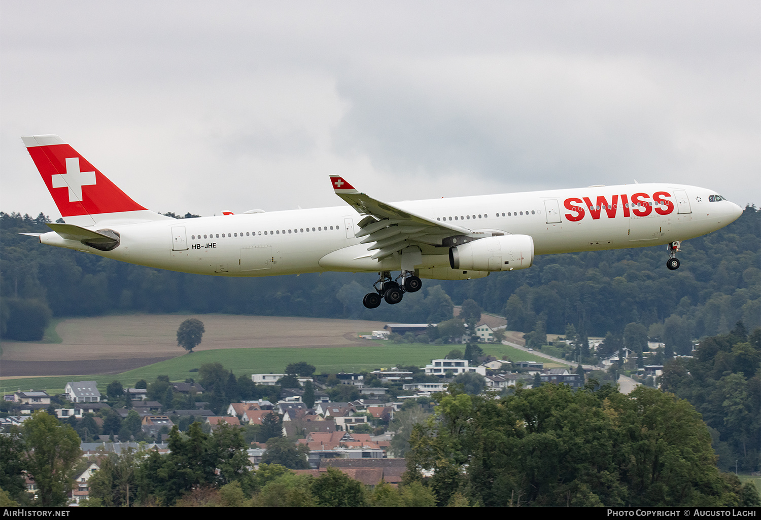Aircraft Photo of HB-JHE | Airbus A330-343 | Swiss International Air Lines | AirHistory.net #719673