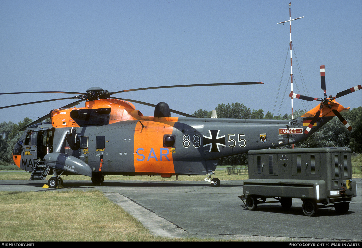 Aircraft Photo of 8955 | Westland WS-61 Sea King Mk41 | Germany - Navy | AirHistory.net #719674