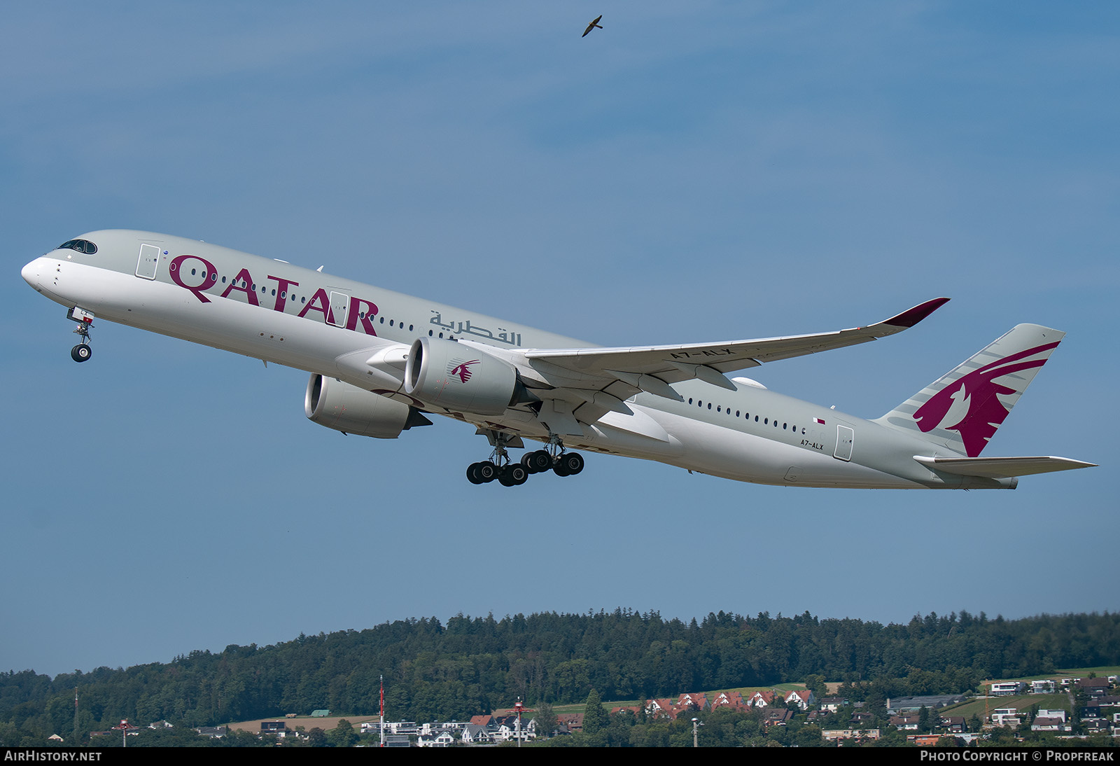 Aircraft Photo of A7-ALX | Airbus A350-941 | Qatar Airways | AirHistory.net #719744