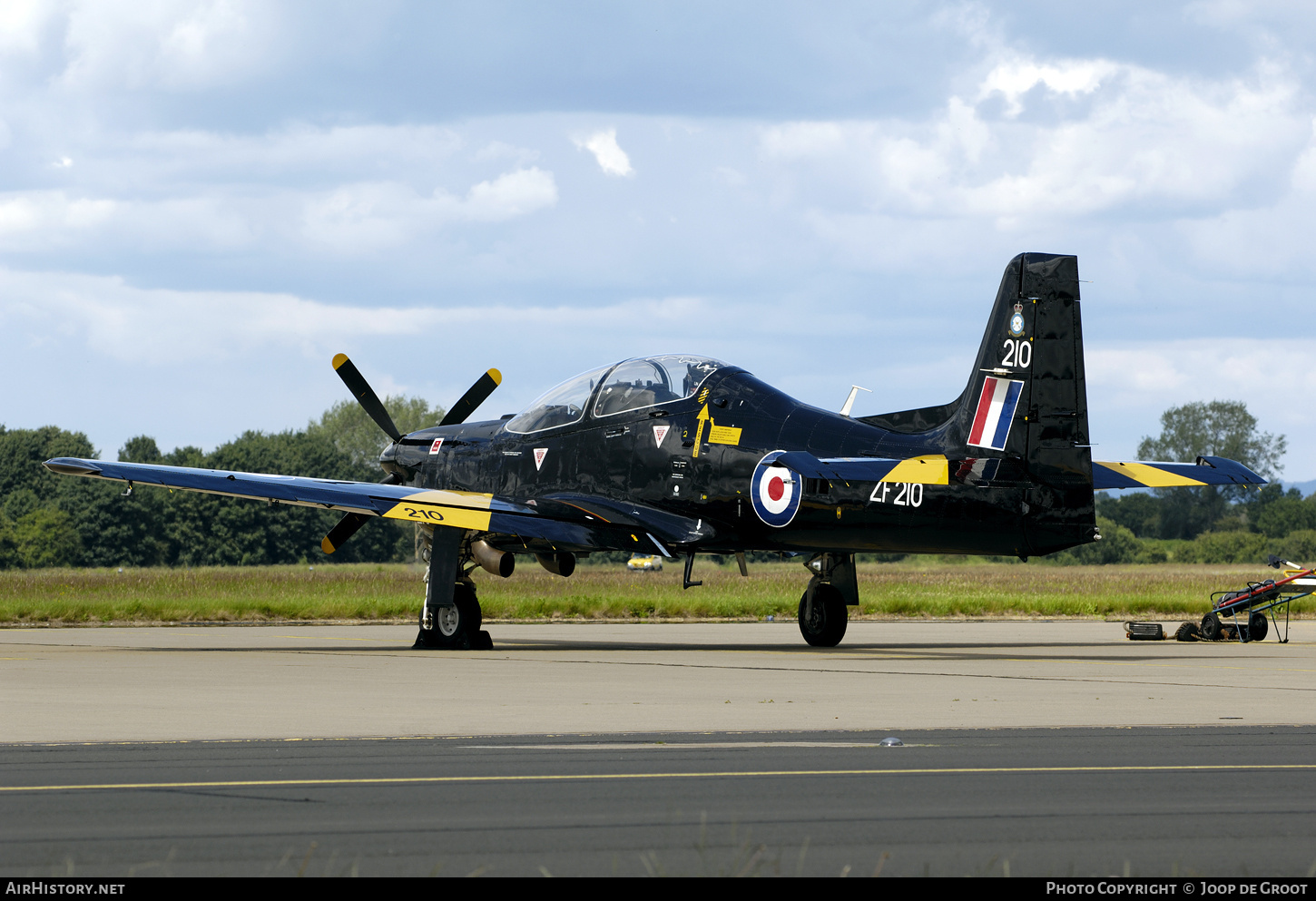 Aircraft Photo of ZF210 | Short S-312 Tucano T1 | UK - Air Force | AirHistory.net #719768