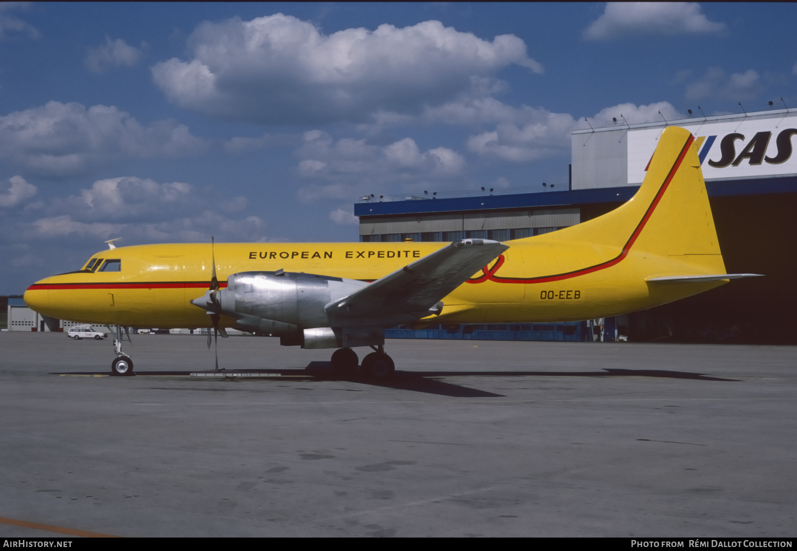 Aircraft Photo of OO-EEB | Convair 580 | European Expedite | AirHistory.net #719776