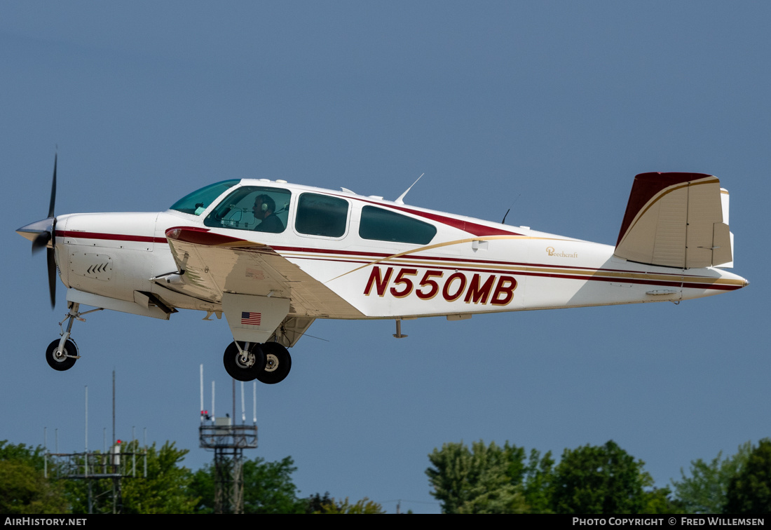 Aircraft Photo of N550MB | Beech S35 Bonanza | AirHistory.net #719799