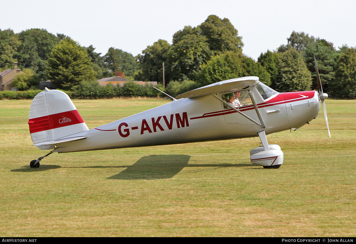 Aircraft Photo of G-AKVM | Cessna 120 | AirHistory.net #719803