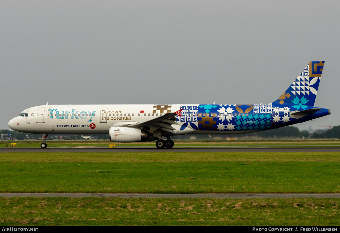 Aircraft Photo of TC-JRG | Airbus A321-231 | Turkish Airlines | AirHistory.net #719823