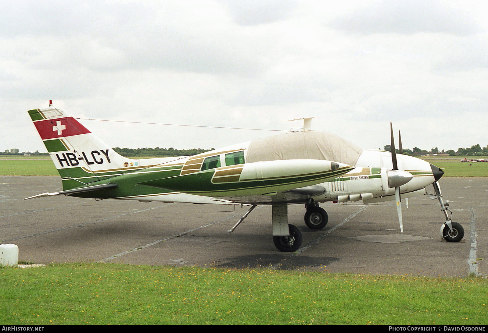 Aircraft Photo of HB-LCY | Cessna 320C Skyknight | AirHistory.net #719863