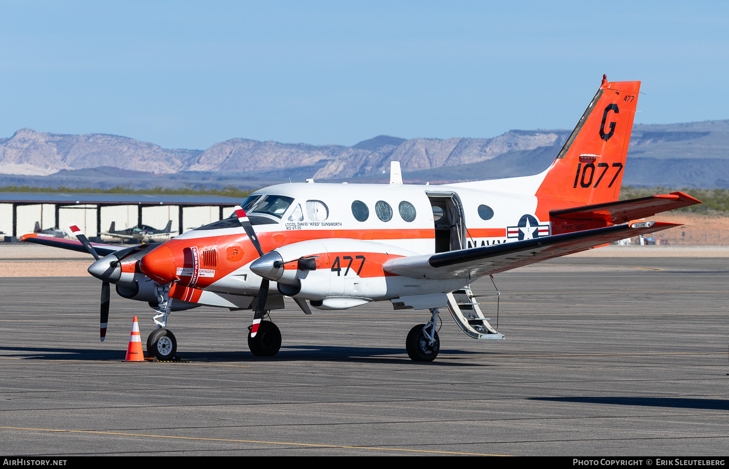 Aircraft Photo of 161077 / 1077 | Beech T-44A Pegasus | USA - Navy | AirHistory.net #719874