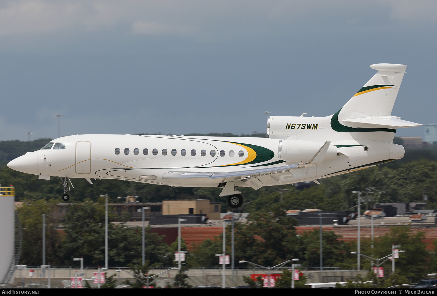 Aircraft Photo of N673WM | Dassault Falcon 7X | AirHistory.net #719901