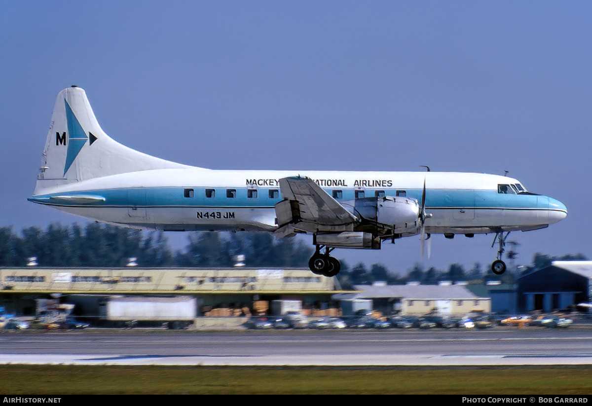 Aircraft Photo of N443JM | Convair 440-86 Metropolitan | Mackey International Airlines | AirHistory.net #719942