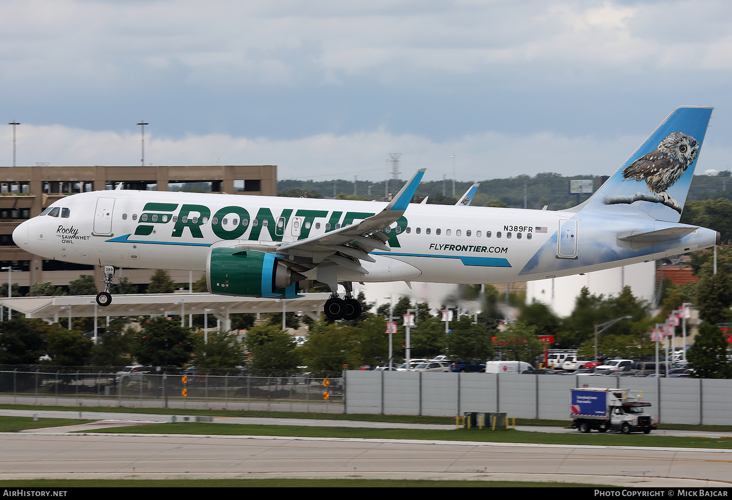 Aircraft Photo of N389FR | Airbus A320-251N | Frontier Airlines | AirHistory.net #719956
