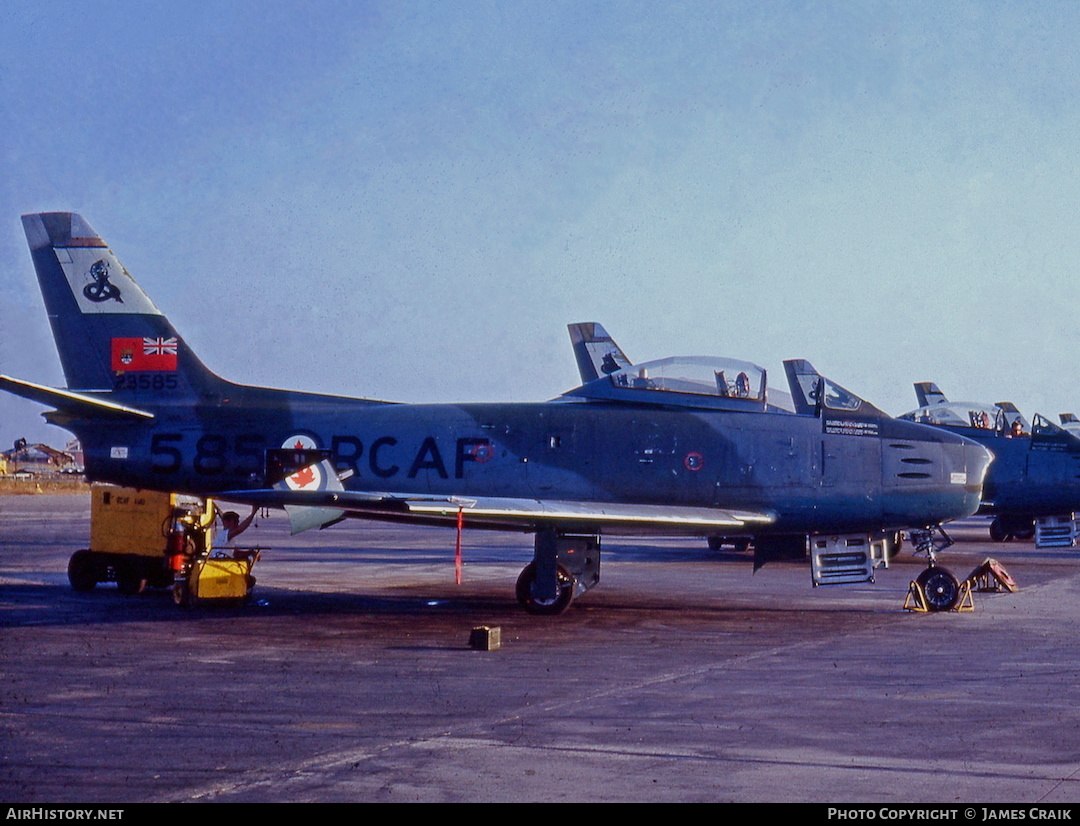 Aircraft Photo of 23585 | Canadair CL-13B Sabre 6 | Canada - Air Force | AirHistory.net #719969
