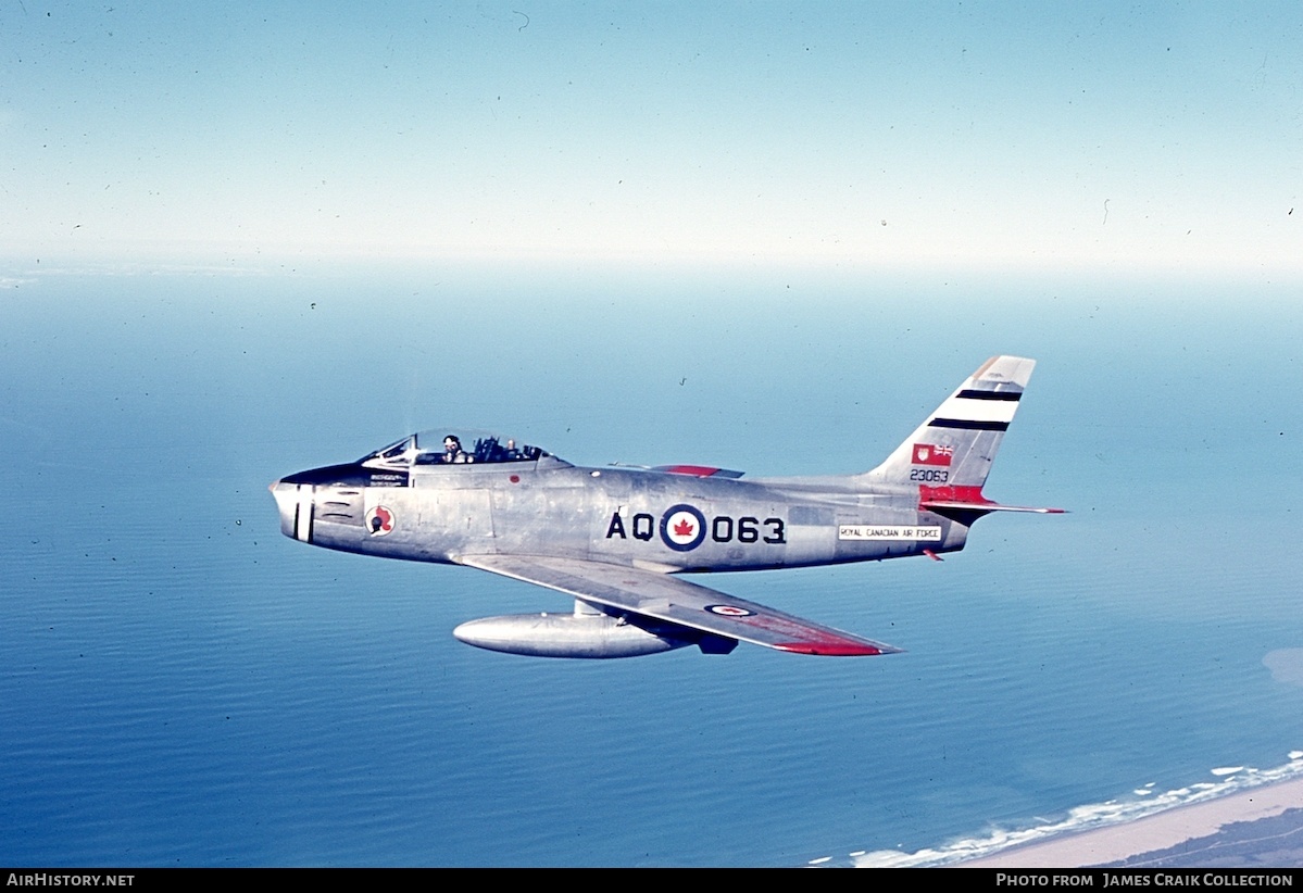 Aircraft Photo of 23063 | Canadair CL-13A Sabre 5 | Canada - Air Force | AirHistory.net #719974