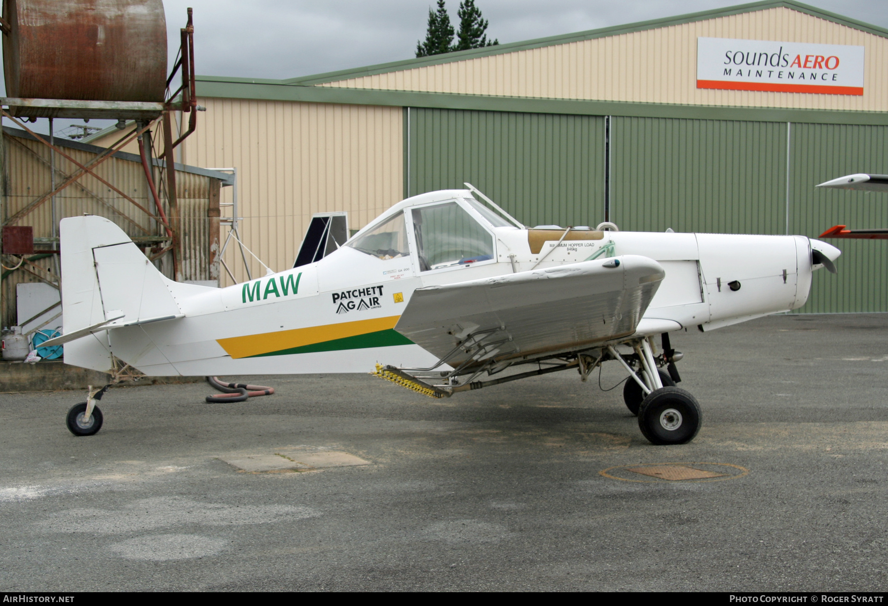Aircraft Photo of ZK-MAW / MAW | Gippsland GA-200 Fatman | Patchett Ag Air | AirHistory.net #719986