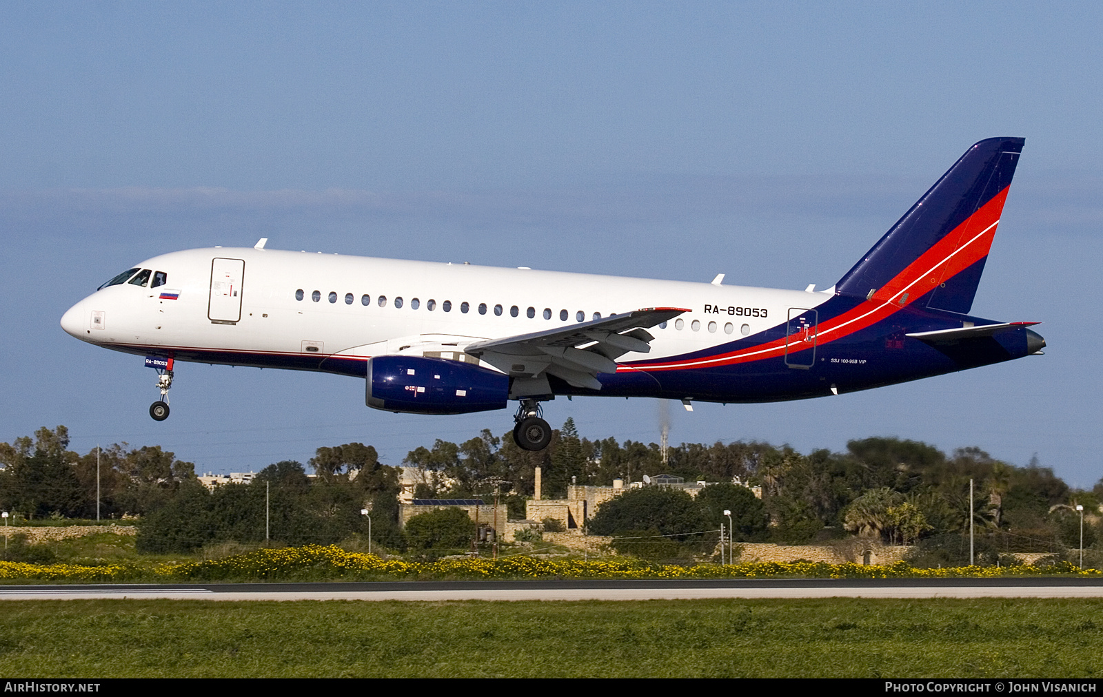 Aircraft Photo of RA-89053 | Sukhoi SSJ-100-95B Superjet 100 (RRJ-95B) | RusJet | AirHistory.net #720004