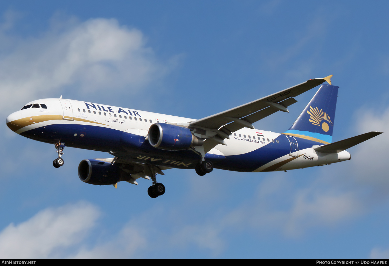 Aircraft Photo of SU-BQK | Airbus A320-214 | Nile Air | AirHistory.net #720016