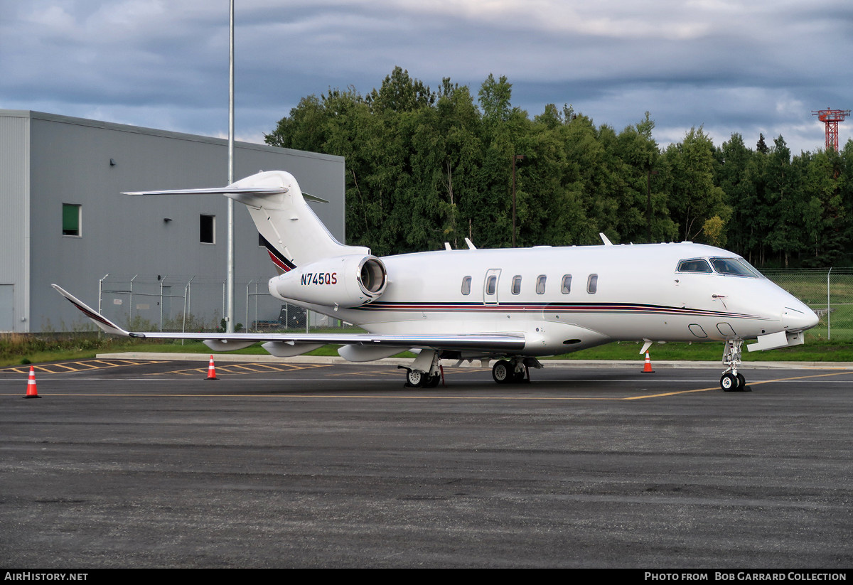 Aircraft Photo of N745QS | Bombardier Challenger 3500 (BD-100-1A10) | AirHistory.net #720017