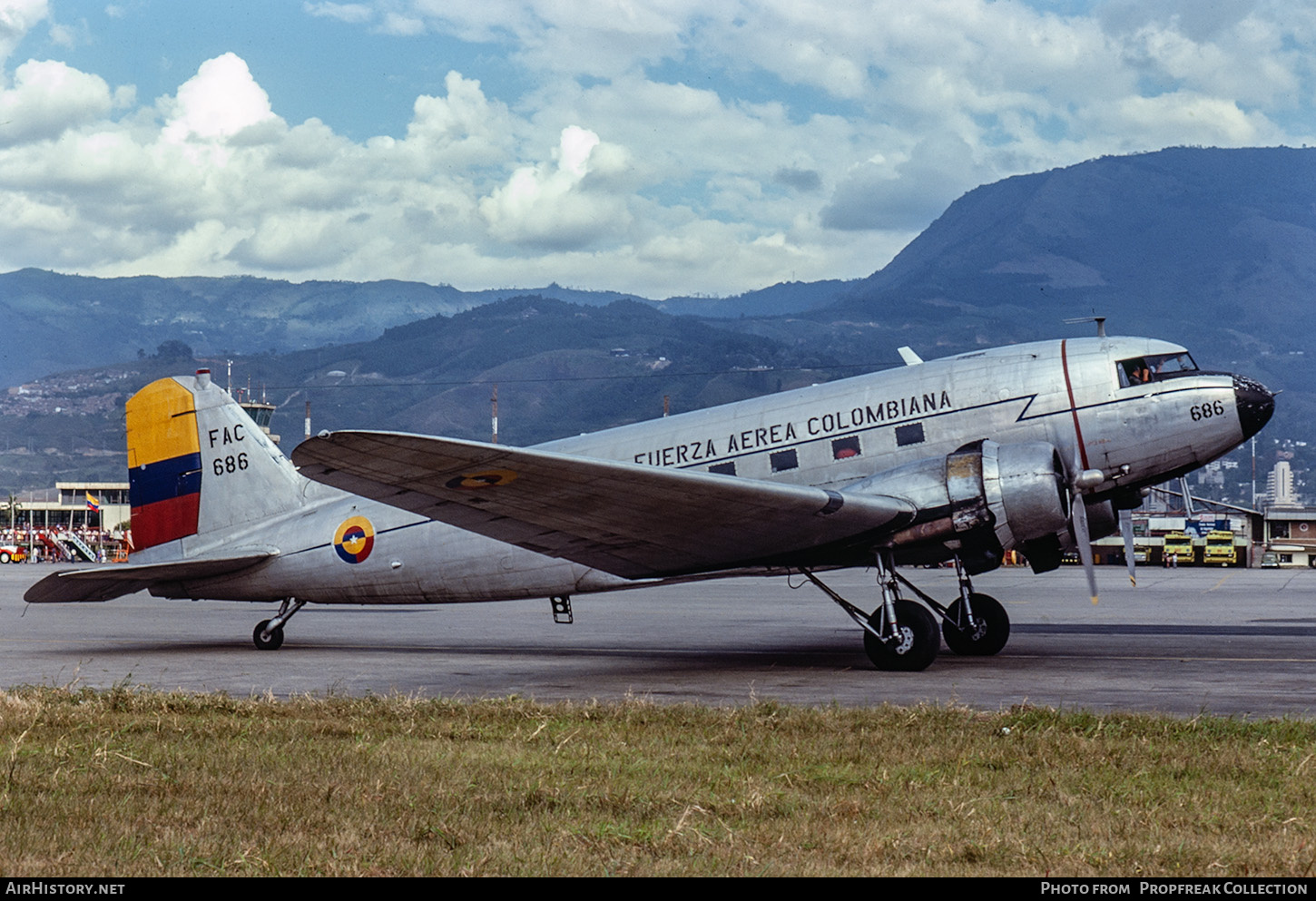 Aircraft Photo of FAC686 | Douglas C-47A Dakota | Colombia - Air Force | AirHistory.net #720036