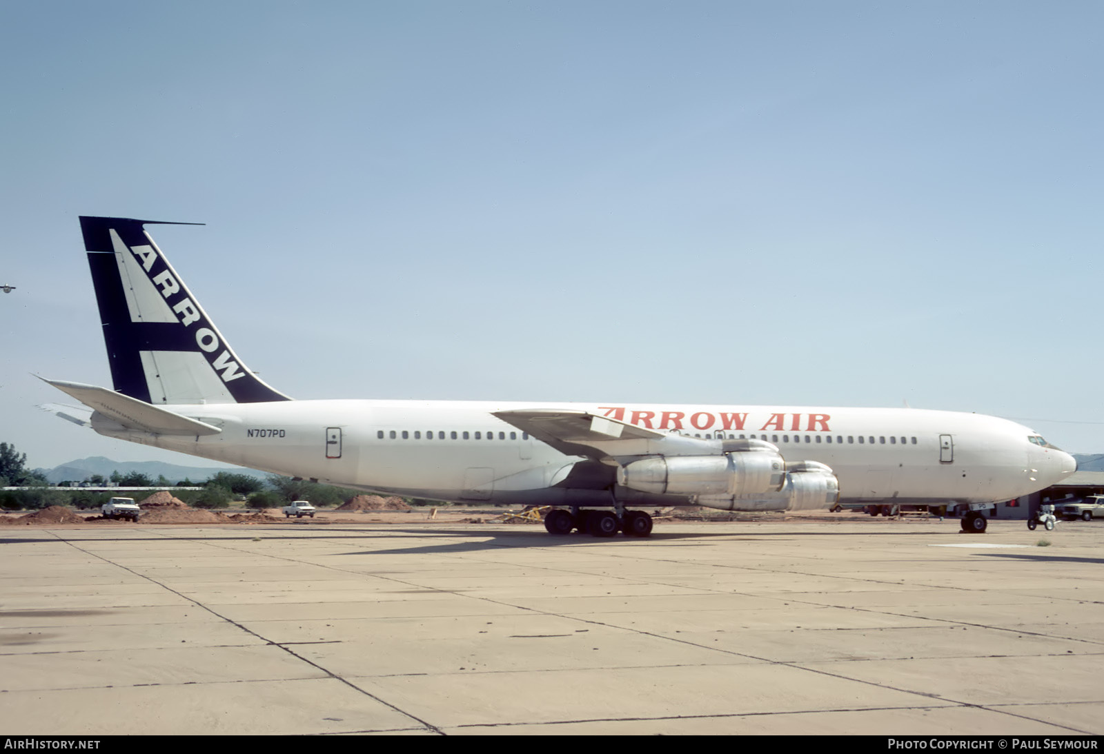 Aircraft Photo of N707PD | Boeing 707-347C | Arrow Air | AirHistory.net #720039