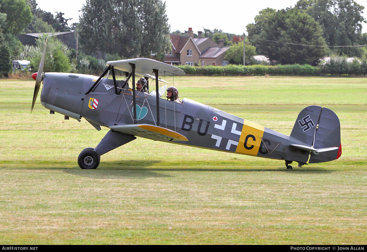 Aircraft Photo of G-BUCC | CASA 1.131E Jungmann | Germany - Air Force | AirHistory.net #720052