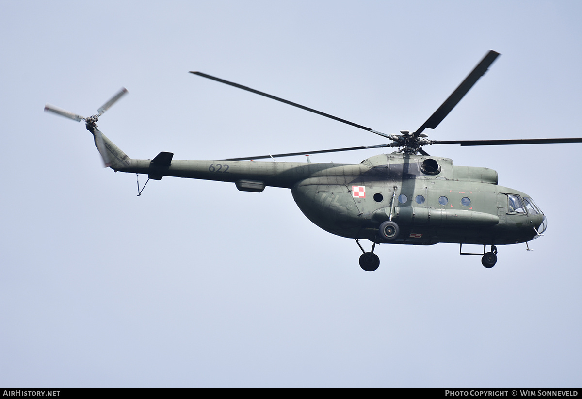 Aircraft Photo of 622 | Mil Mi-8T | Poland - Army | AirHistory.net #720056