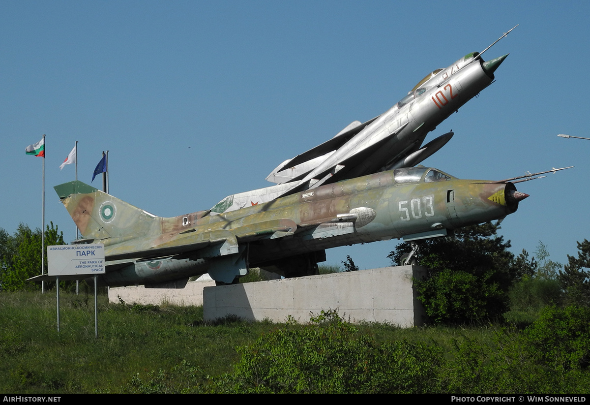 Aircraft Photo of 503 | Sukhoi Su-22M4 | Bulgaria - Air Force | AirHistory.net #720066