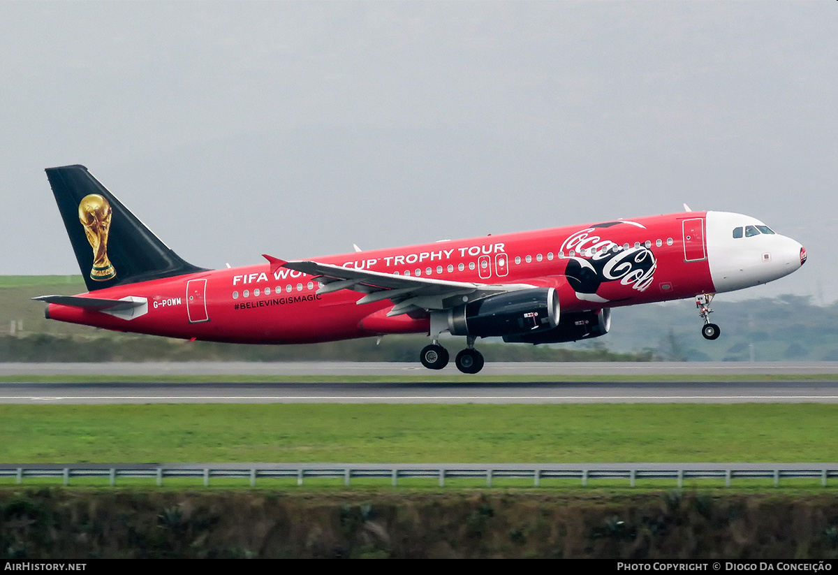Aircraft Photo of G-POWM | Airbus A320-232 | Titan Airways | AirHistory.net #720090
