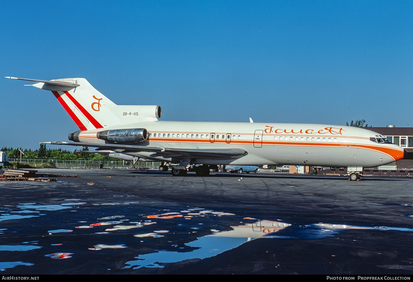 Aircraft Photo of OB-R-1115 | Boeing 727-51C | Faucett | AirHistory.net #720103