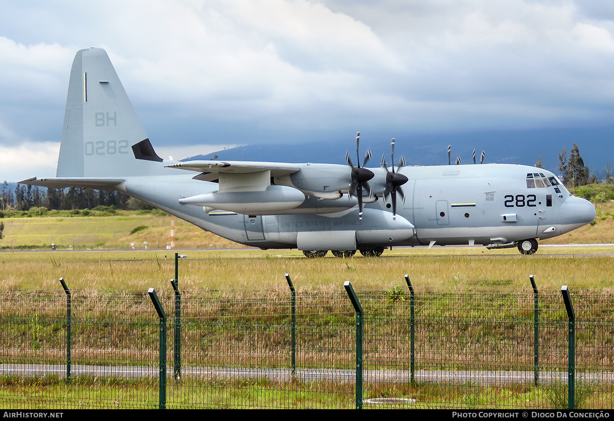 Aircraft Photo of 170282 / BH 0282 | Lockheed Martin KC-130J Hercules | USA - Marines | AirHistory.net #720107