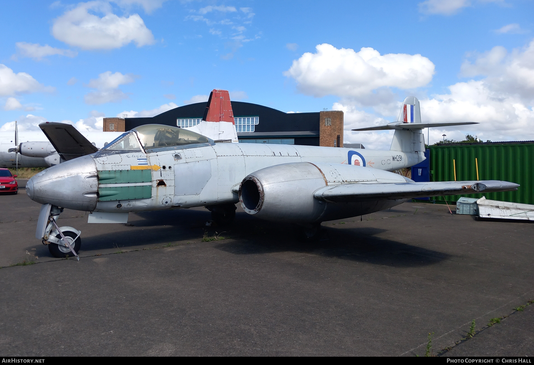 Aircraft Photo of WH291 | Gloster Meteor F8 | UK - Air Force | AirHistory.net #720116