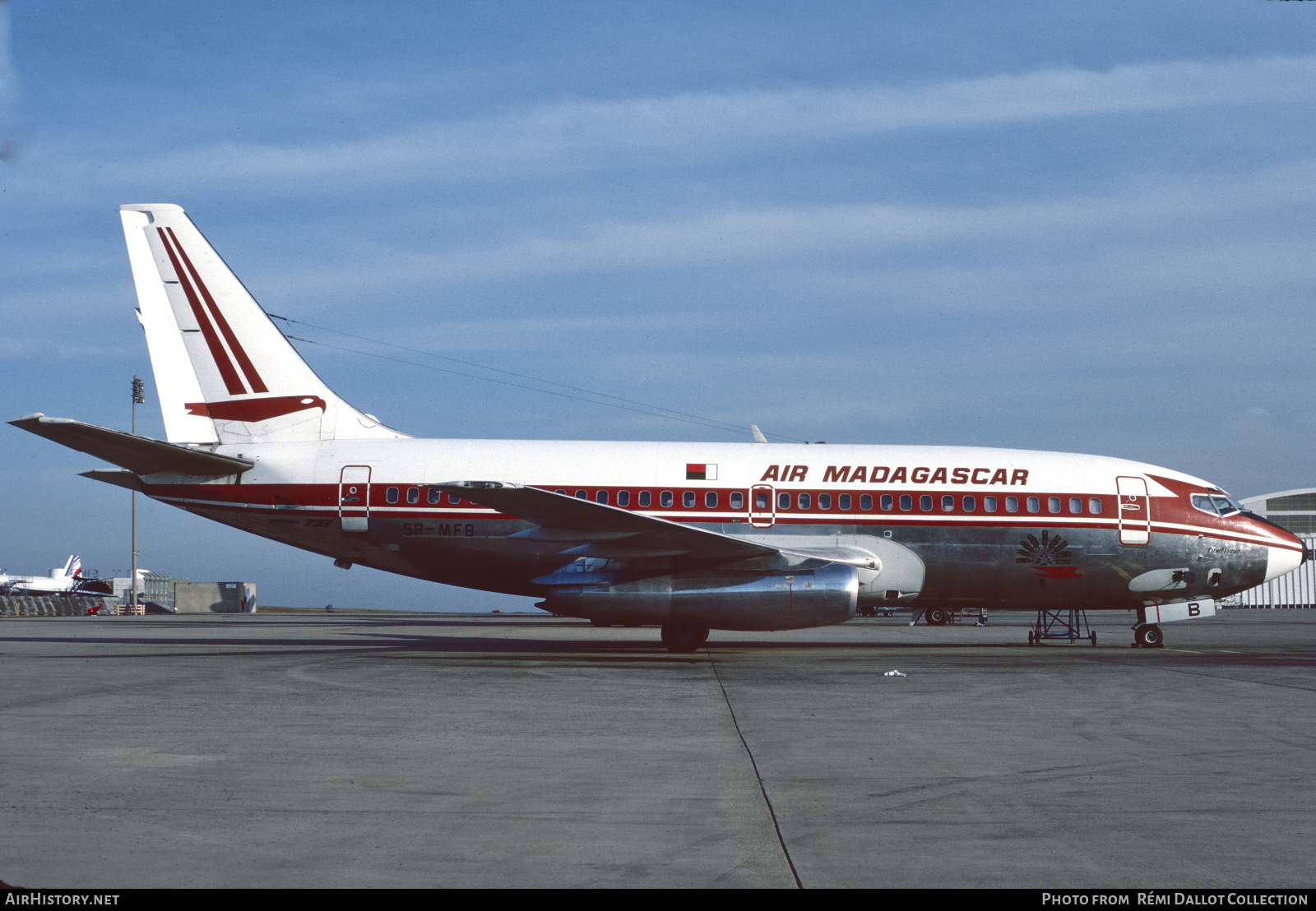 Aircraft Photo of 5R-MFB | Boeing 737-2B2 | Air Madagascar | AirHistory.net #720120