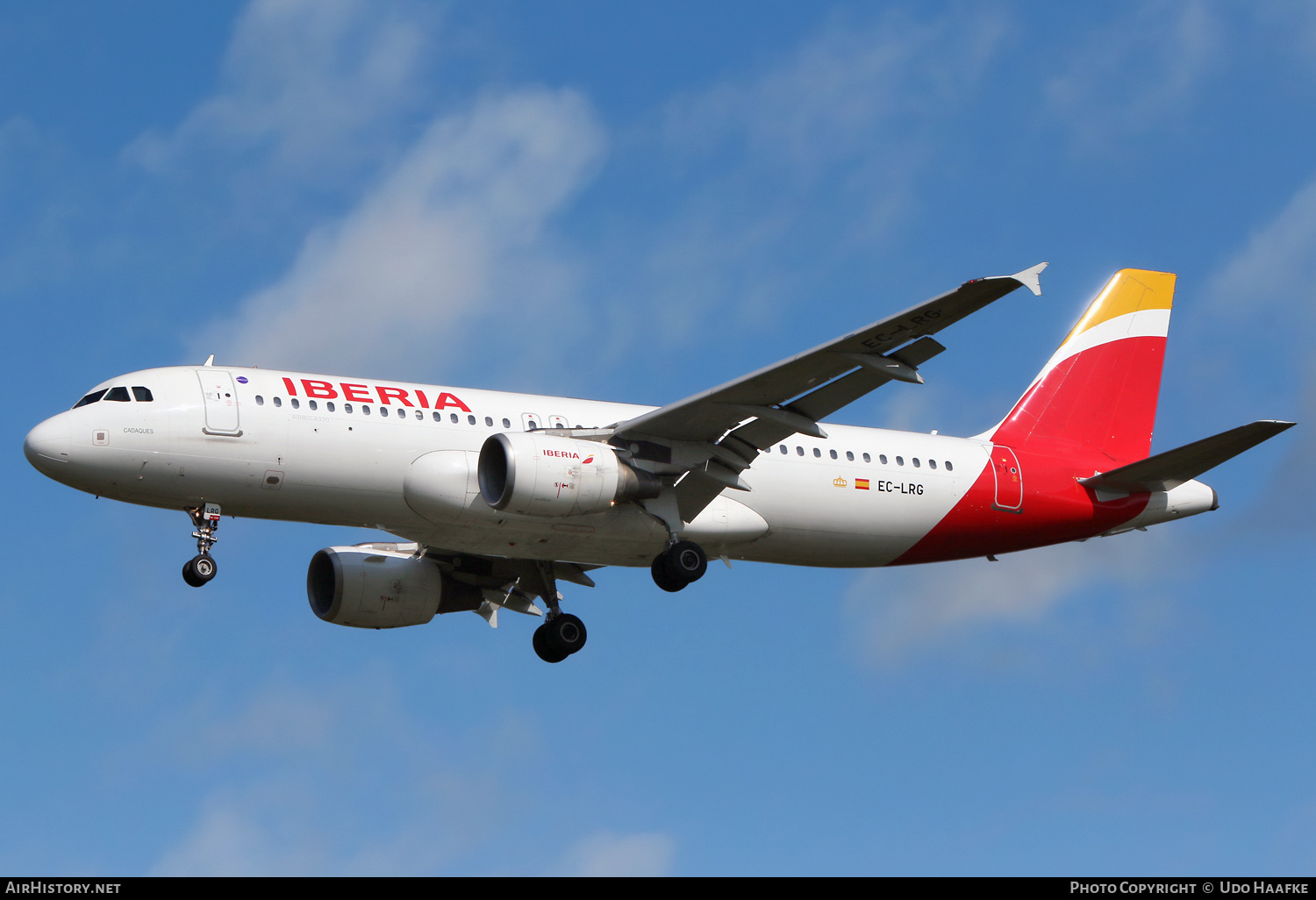 Aircraft Photo of EC-LRG | Airbus A320-214 | Iberia | AirHistory.net #720121