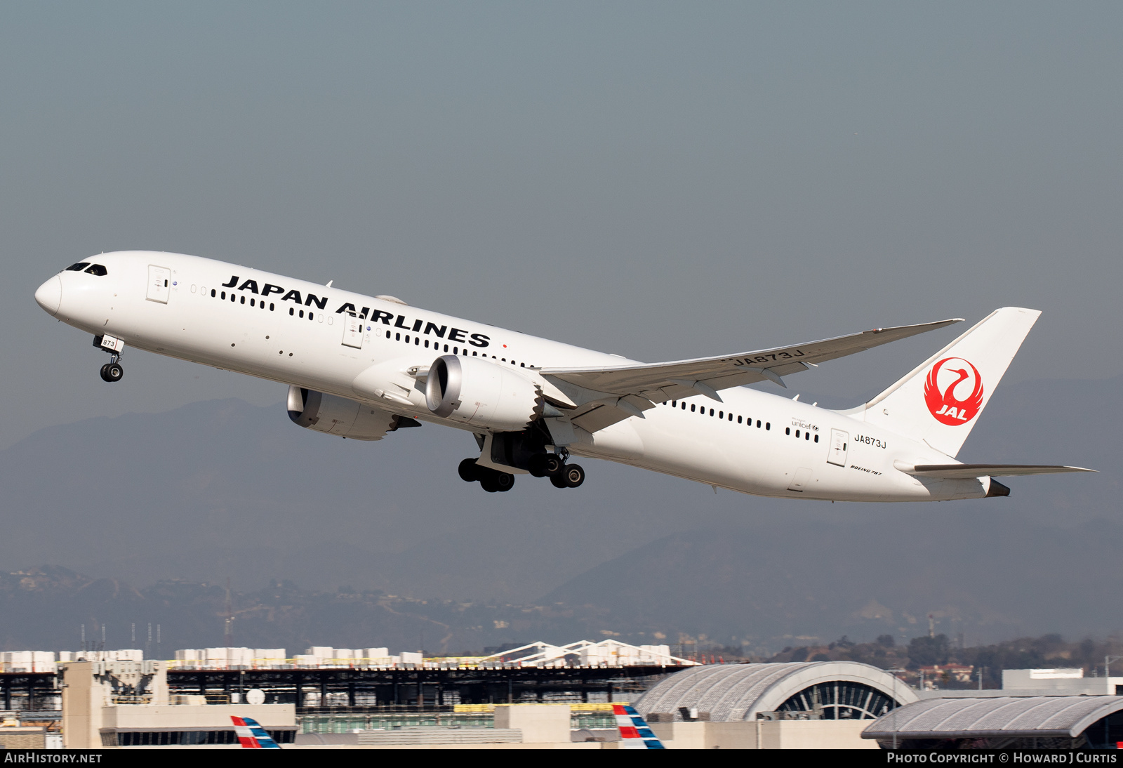 Aircraft Photo of JA873J | Boeing 787-9 Dreamliner | Japan Airlines - JAL | AirHistory.net #720123