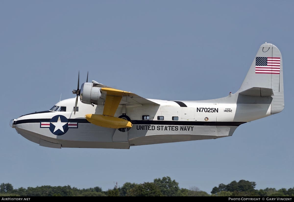 Aircraft Photo of N7025N / 141262 | Grumman HU-16C Albatross | USA - Navy | AirHistory.net #720128
