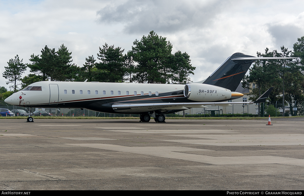Aircraft Photo of 9H-99FX | Bombardier Global Express XRS (BD-700-1A10) | AirHistory.net #720138