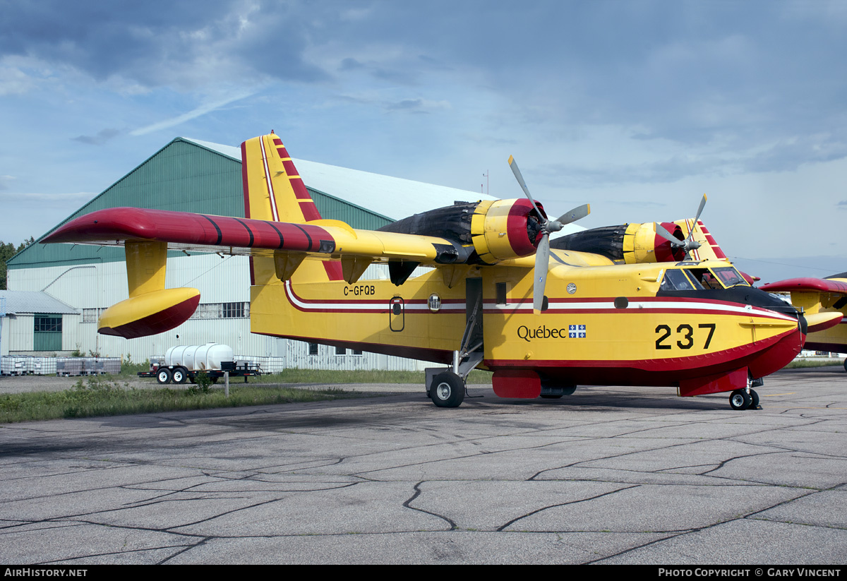 Aircraft Photo of C-GFQB | Canadair CL-215-II (CL-215-1A10) | Gouvernement du Québec | AirHistory.net #720148