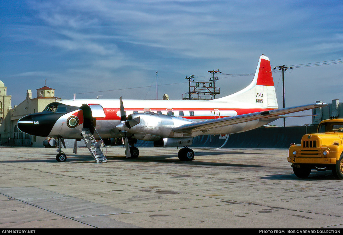 Aircraft Photo of N105 | Convair 580 | FAA - Federal Aviation Administration | AirHistory.net #720165
