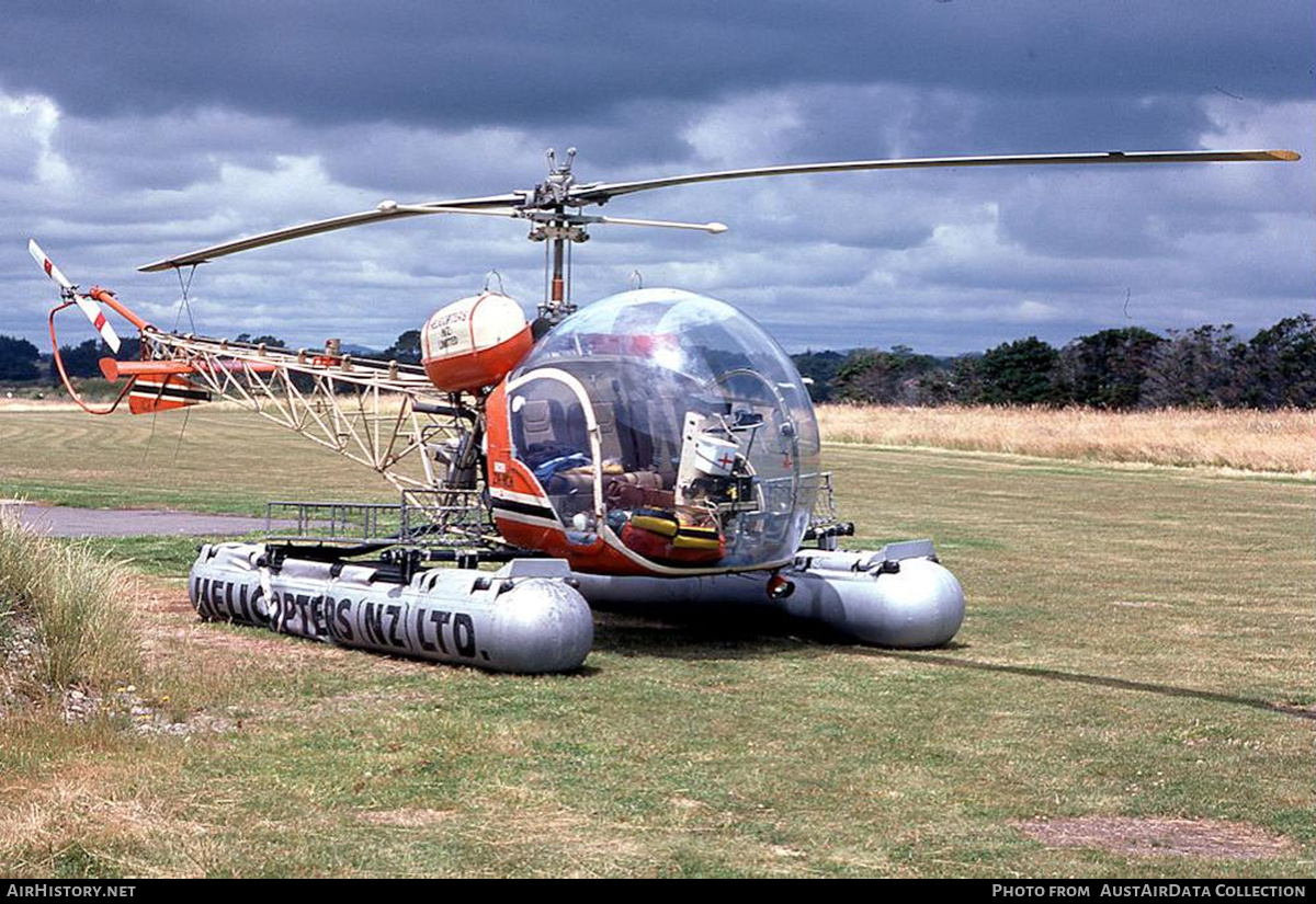 Aircraft Photo of ZK-HCH | Bell 47G-4A | Helicopters NZ | AirHistory.net #720170