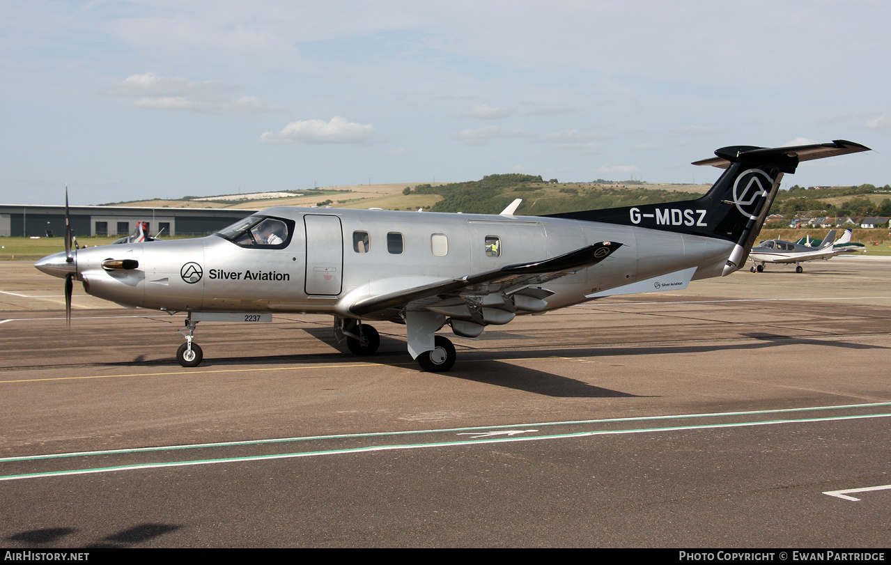 Aircraft Photo of G-MDSZ | Pilatus PC-12NGX (PC-12/47E) | Silver Aviation | AirHistory.net #720175