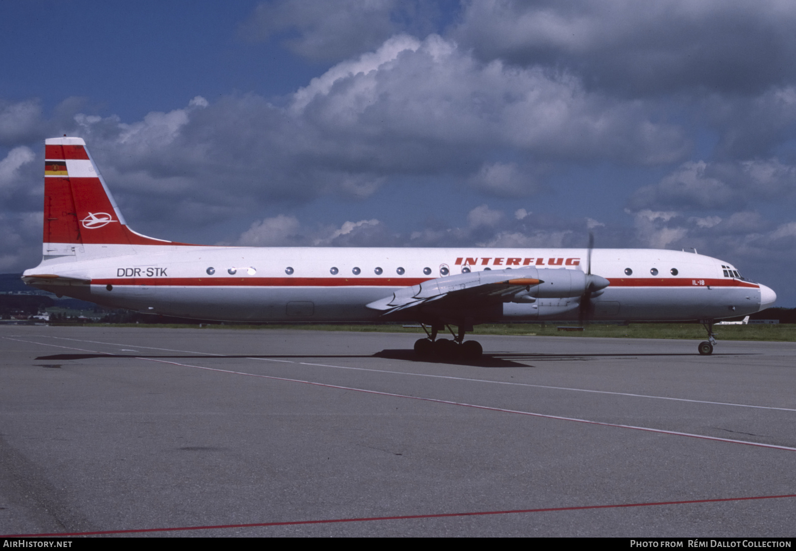 Aircraft Photo of DDR-STK | Ilyushin Il-18D | Interflug | AirHistory.net #720176