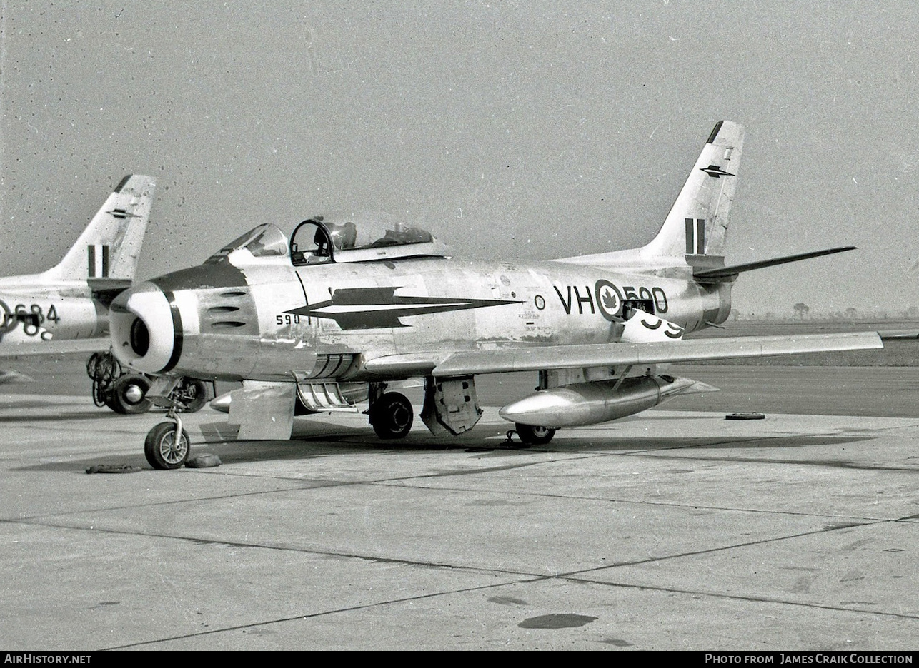 Aircraft Photo of 19590 | Canadair CL-13 Sabre 4 | Canada - Air Force | AirHistory.net #720180