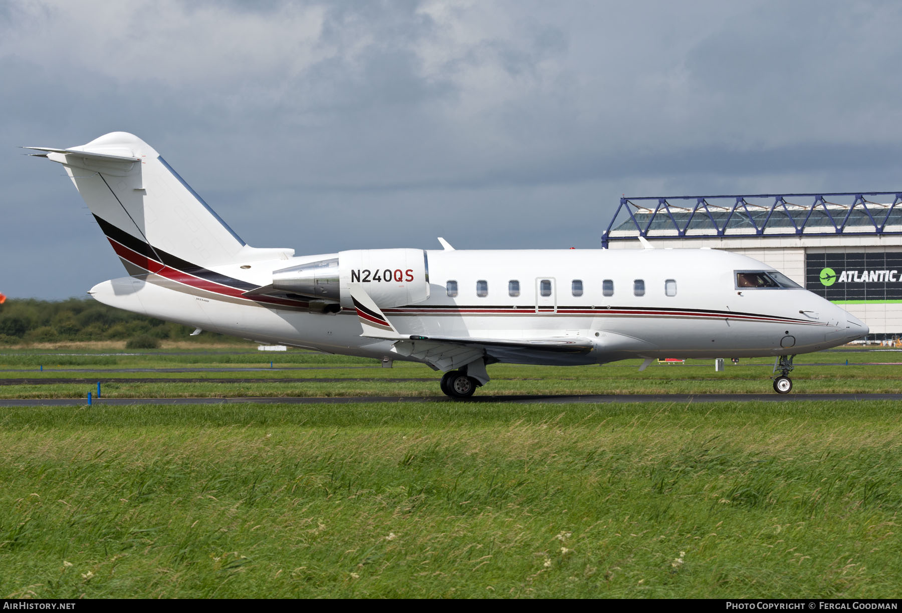 Aircraft Photo of N240QS | Bombardier Challenger 650 (CL-600-2B16) | AirHistory.net #720193