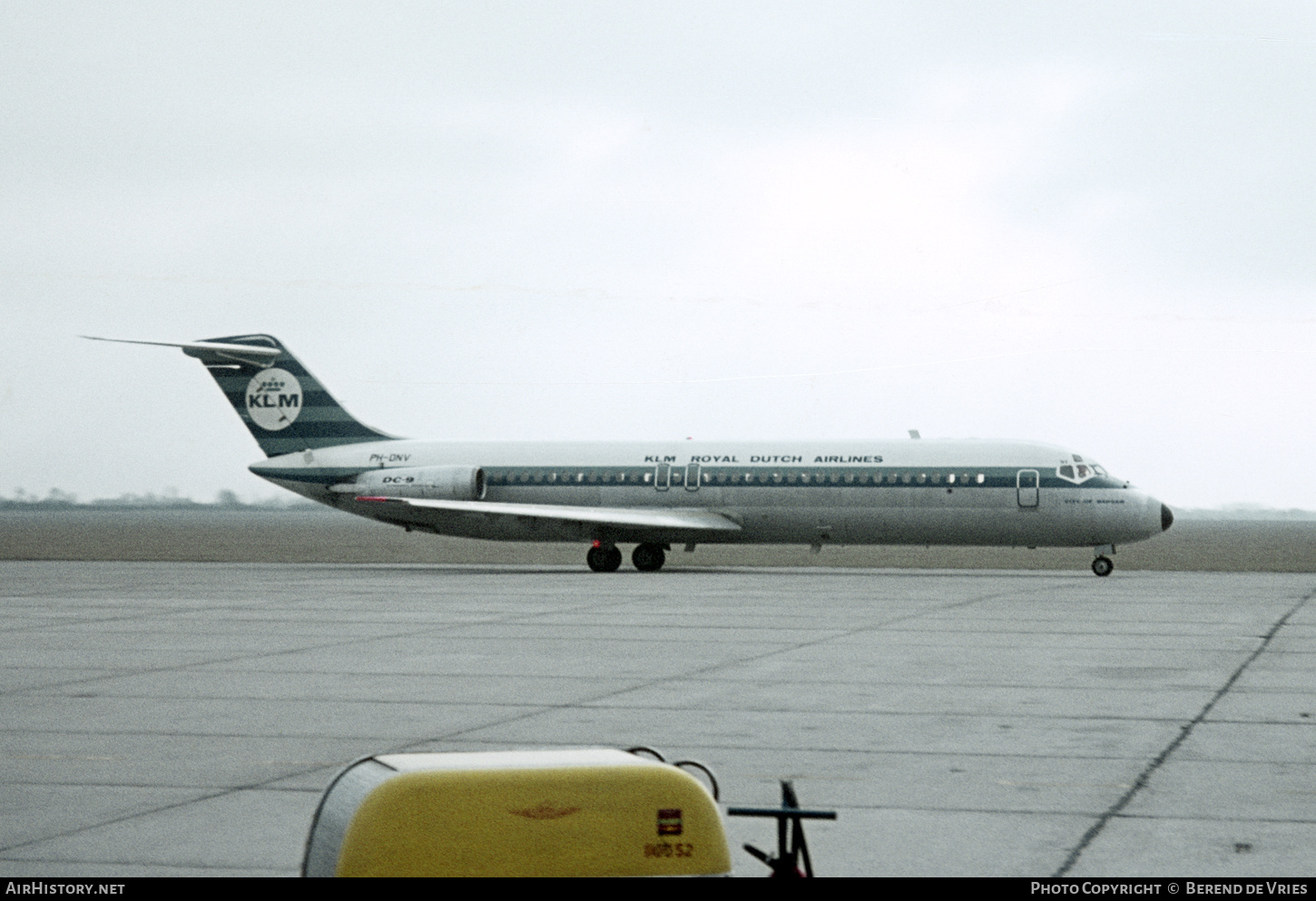 Aircraft Photo of PH-DNV | McDonnell Douglas DC-9-32 | KLM - Royal Dutch Airlines | AirHistory.net #720198