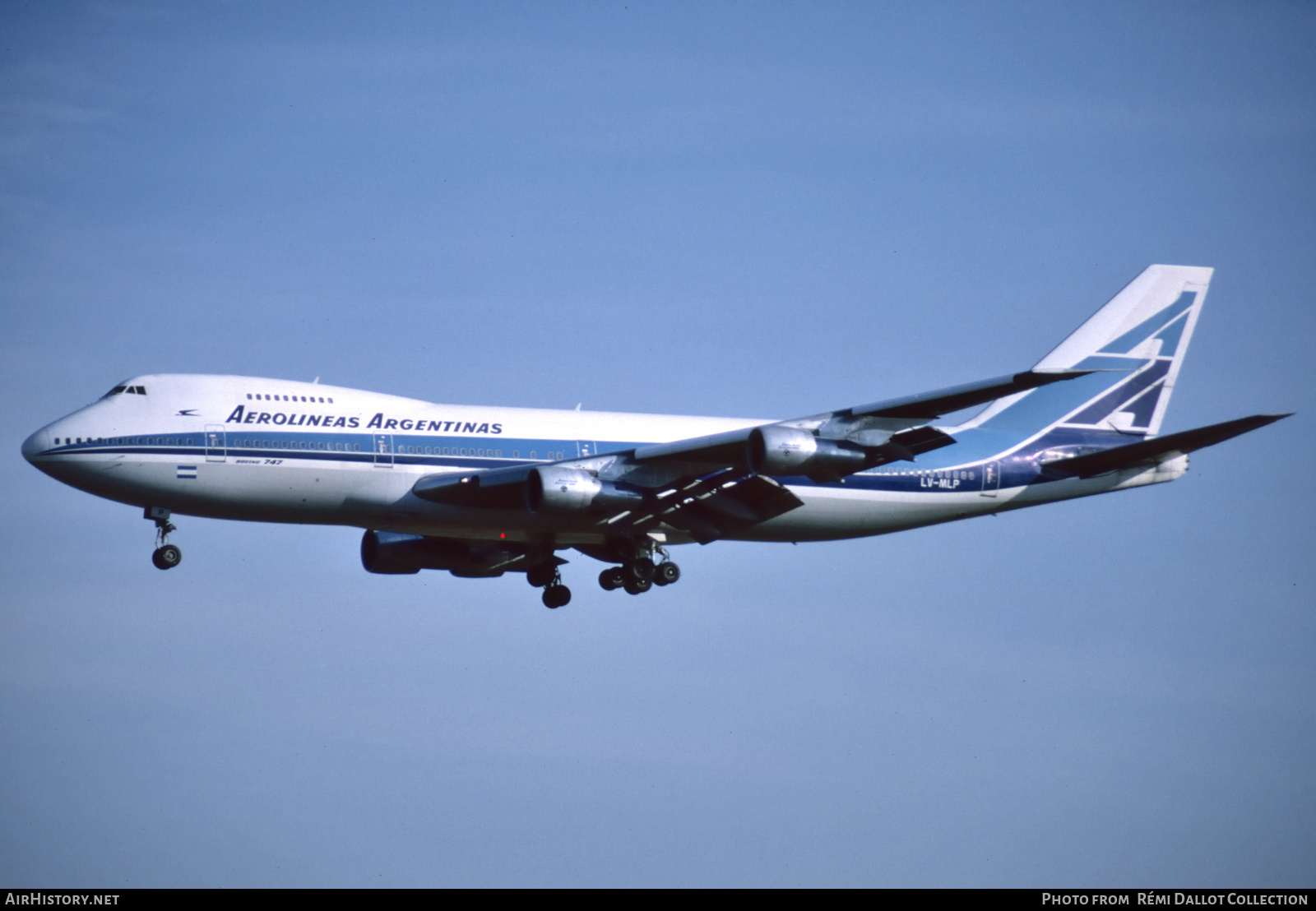 Aircraft Photo of LV-MLP | Boeing 747-287B | Aerolíneas Argentinas | AirHistory.net #720203