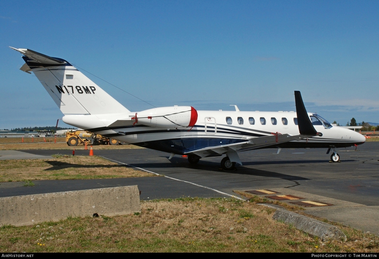 Aircraft Photo of N178MP | Cessna 525B CitationJet CJ3+ | AirHistory.net #720210