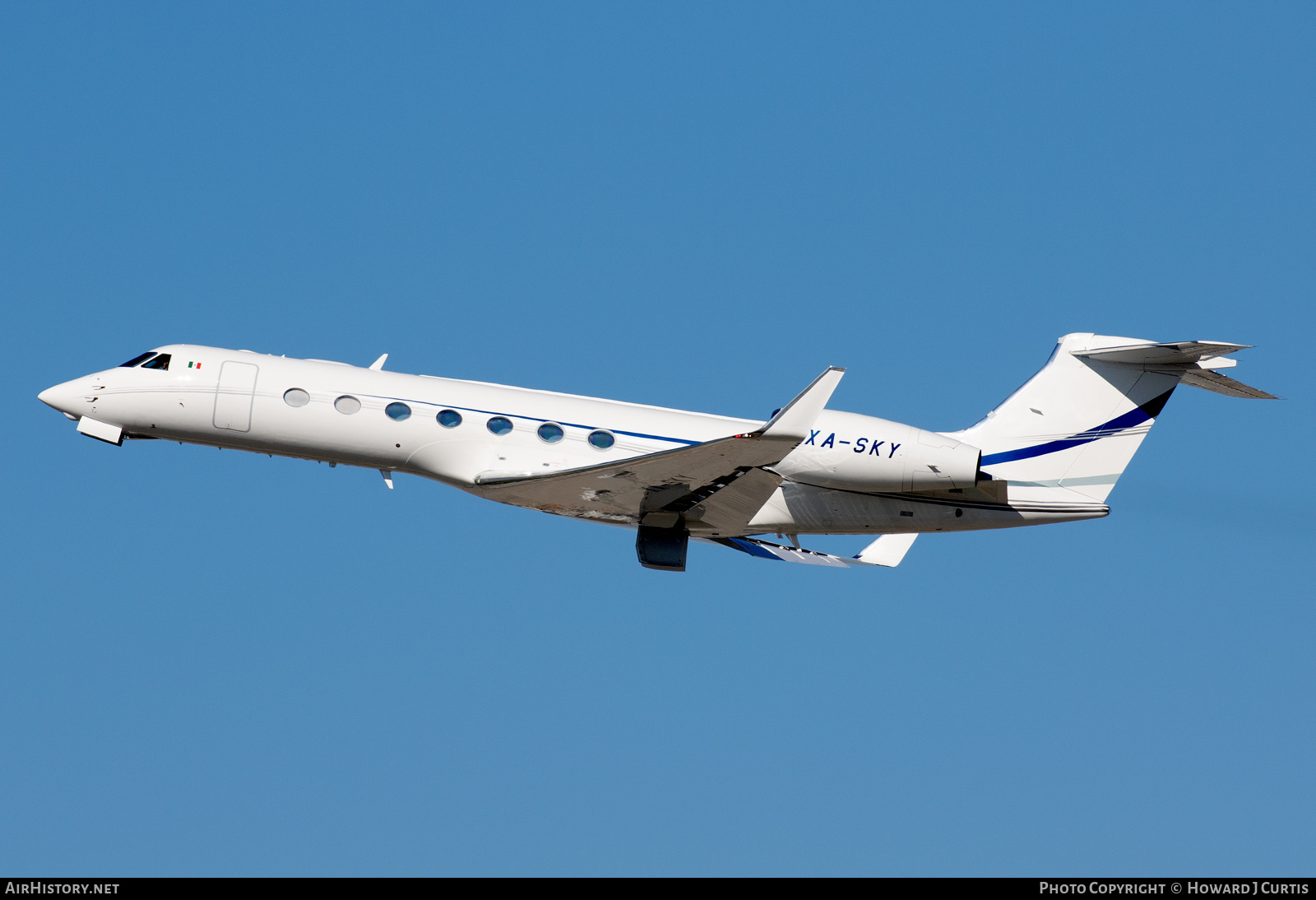 Aircraft Photo of XA-SKY | Gulfstream Aerospace G-V-SP Gulfstream G550 | AirHistory.net #720224