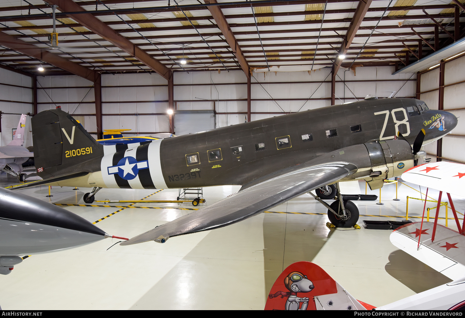 Aircraft Photo of N3239T / 2100591 | Douglas C-47A Skytrain | USA - Air Force | AirHistory.net #720232