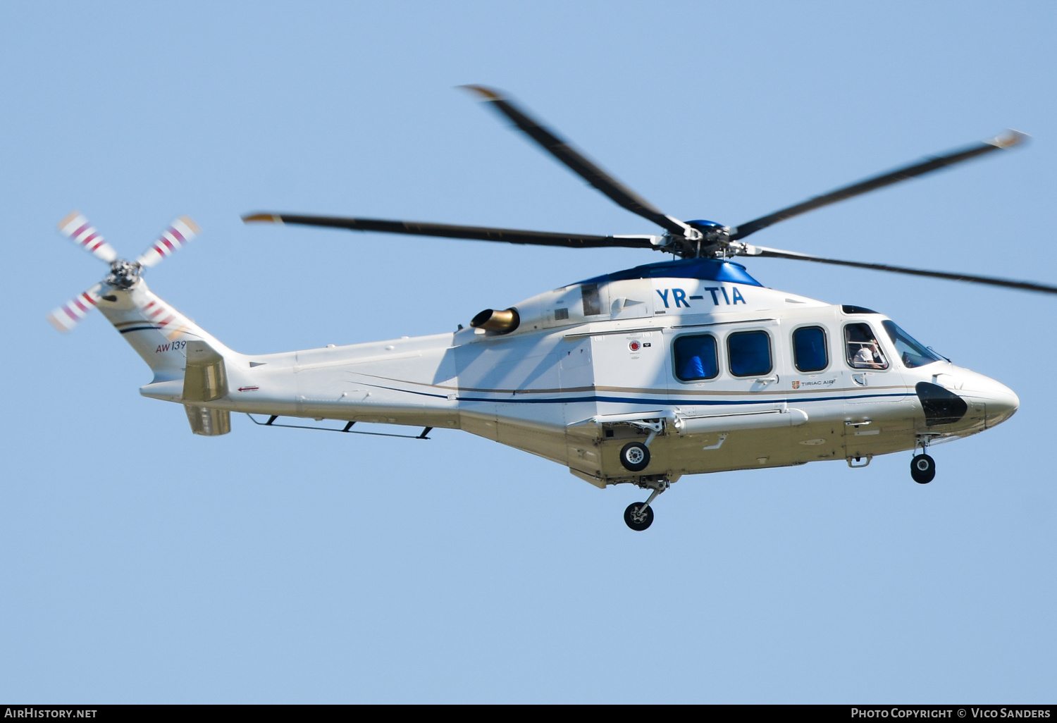 Aircraft Photo of YR-TIA | AgustaWestland AB-139 | Țiriac Air | AirHistory.net #720234