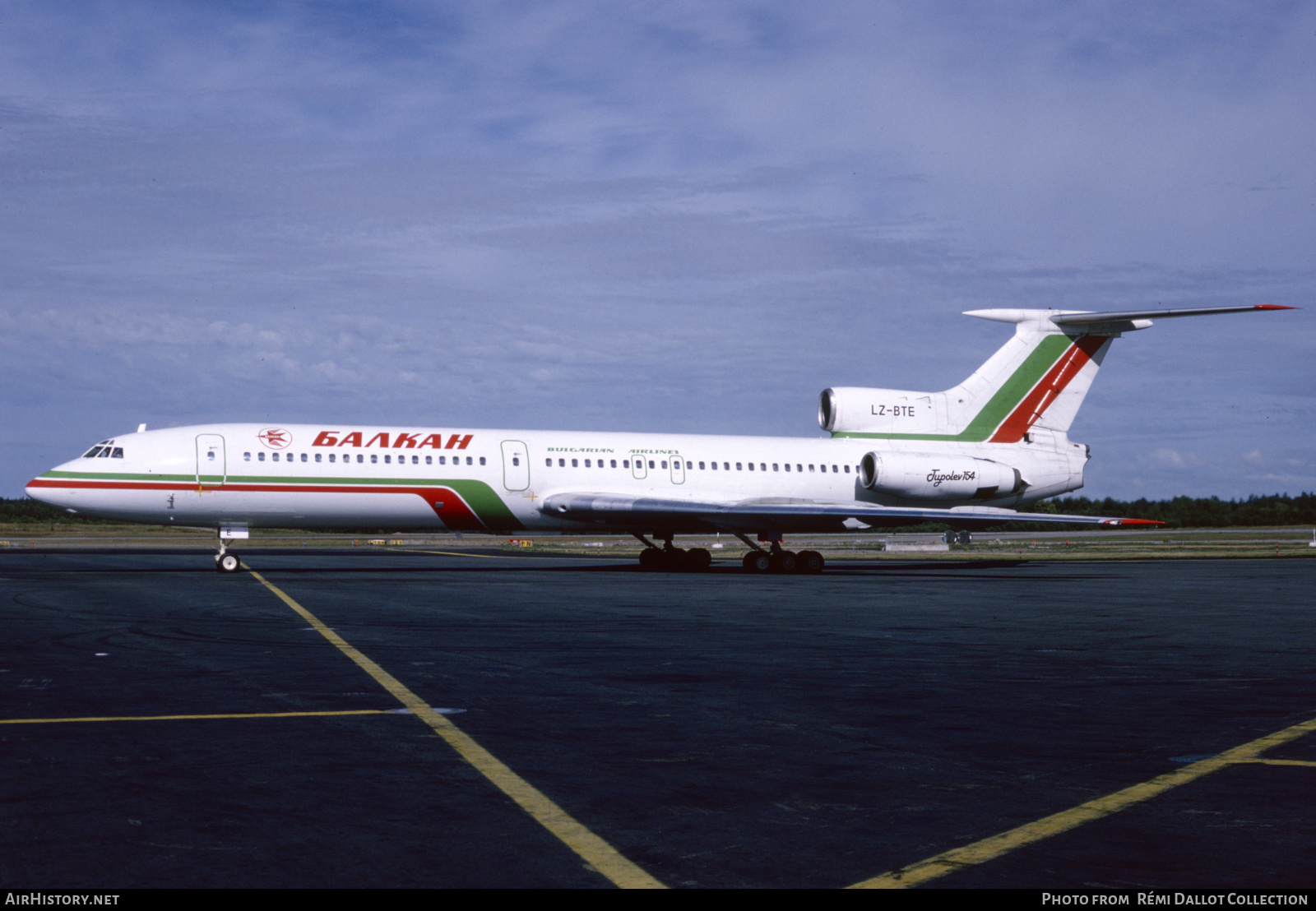 Aircraft Photo of LZ-BTE | Tupolev Tu-154B | Balkan - Bulgarian Airlines | AirHistory.net #720236