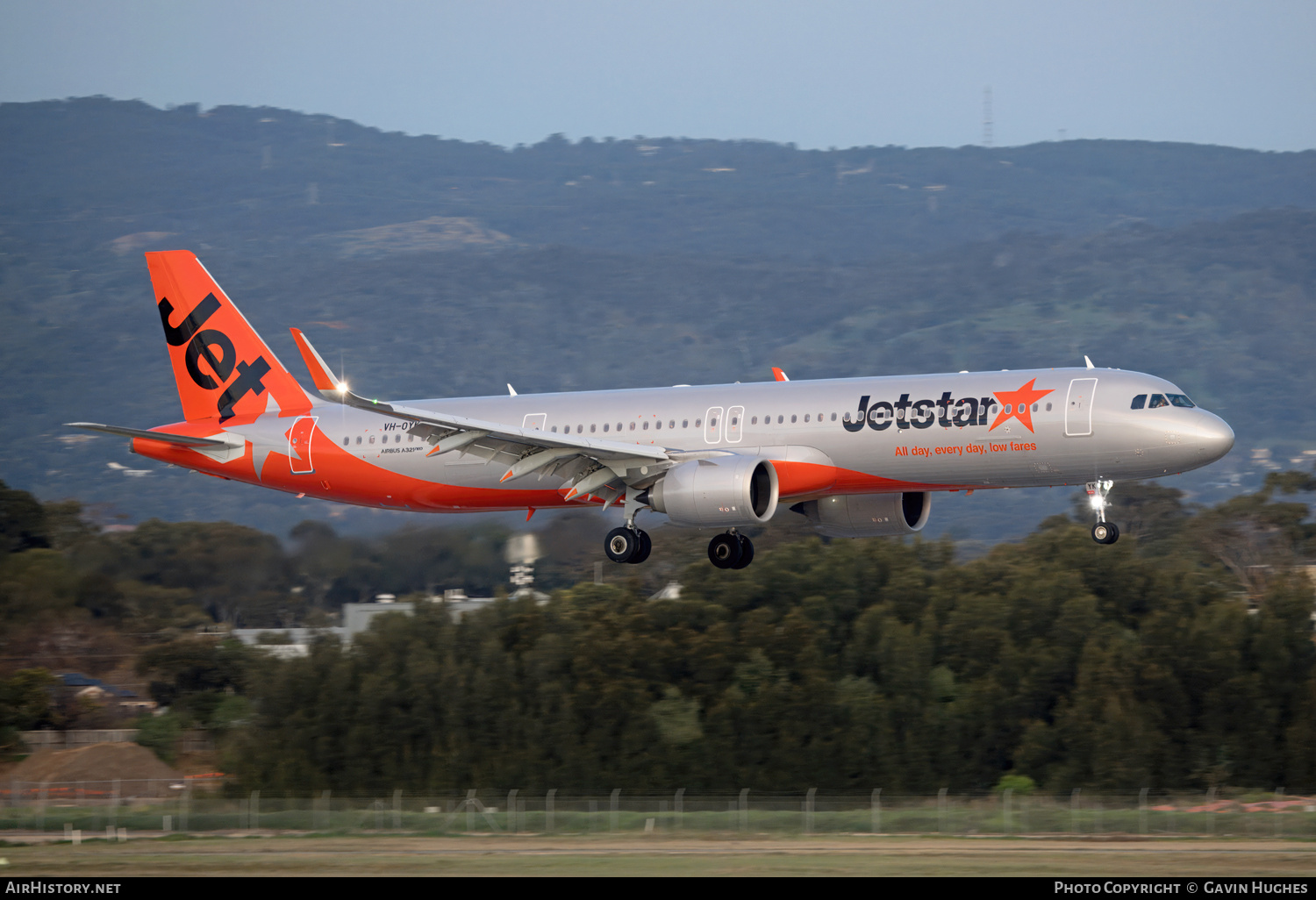 Aircraft Photo of VH-OYK | Airbus A321-251NX | Jetstar Airways | AirHistory.net #720238