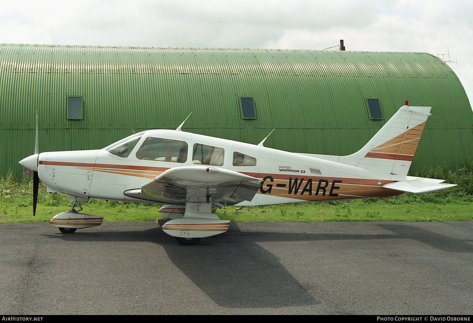 Aircraft Photo of G-WARE | Piper PA-28-161 Cherokee Warrior II | AirHistory.net #720245