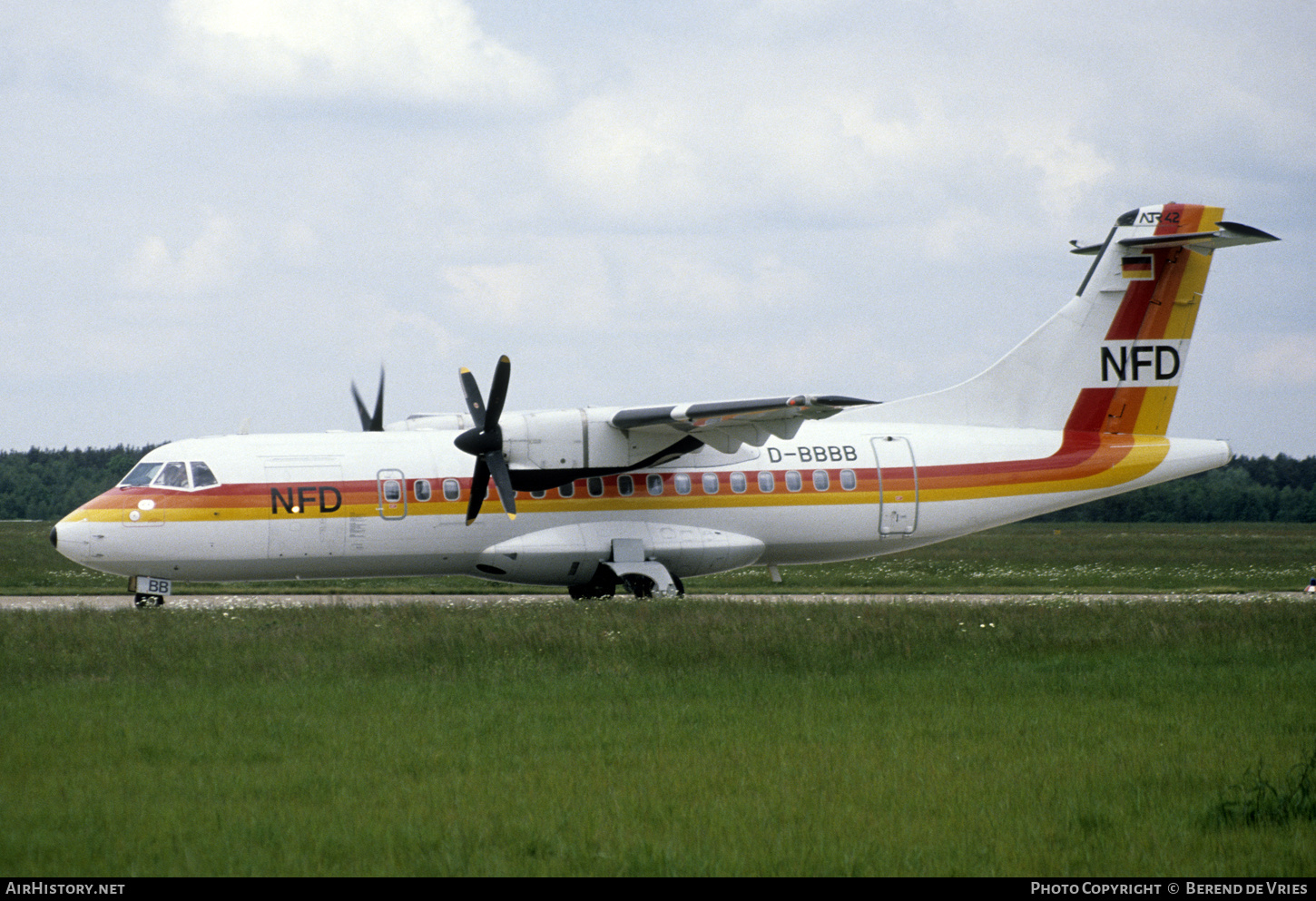 Aircraft Photo of D-BBBB | ATR ATR-42-300 | NFD - Nürnberger Flugdienst | AirHistory.net #720255